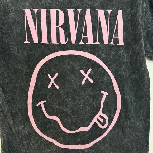Nirvana Smile Band Tee - Picture 3 of 5